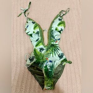 Tropical Green Swimwear
